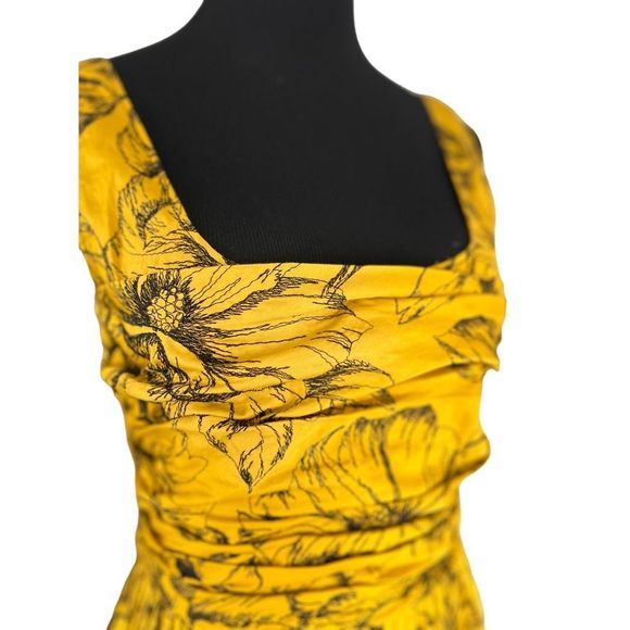 MOSCHINO MAXI DRESS FLORAL SIZE 8 - Picture 12 of 13